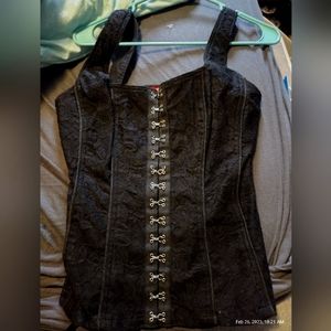 VINTAGE TRIPP ROYAL BONES LACE CORSET TOP